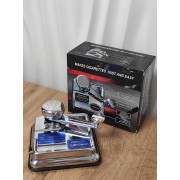 Поршнева машинка для набивання цигарок Osb срібна