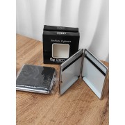 Класичний металевий портсигар з тисненням